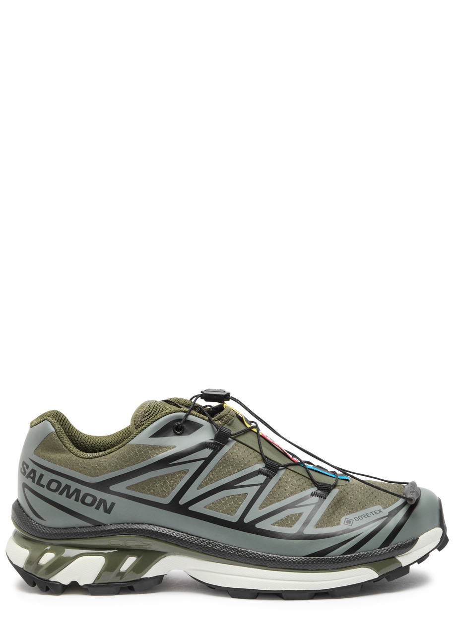 Salomon XT-6 Gtx Panelled Mesh Sneakers - Green - 10 (IT44 / UK10)