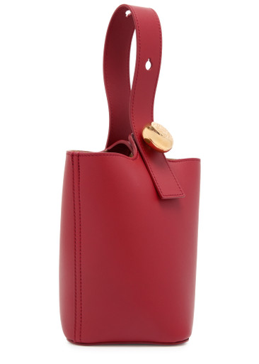 LOEWE Pebble mini leather bucket bag Harvey Nichols