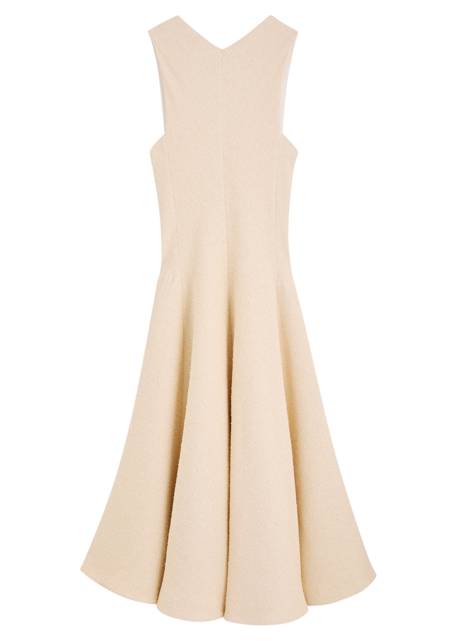 Khaite Mellie Terry Maxi Dress - Natural