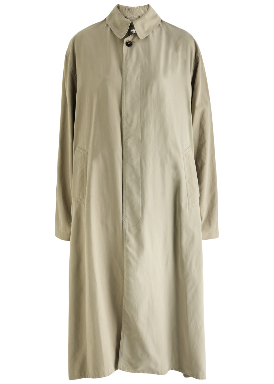 Maison Margiela Brushed Trench Coat - Beige - 38 (UK6 / XS)
