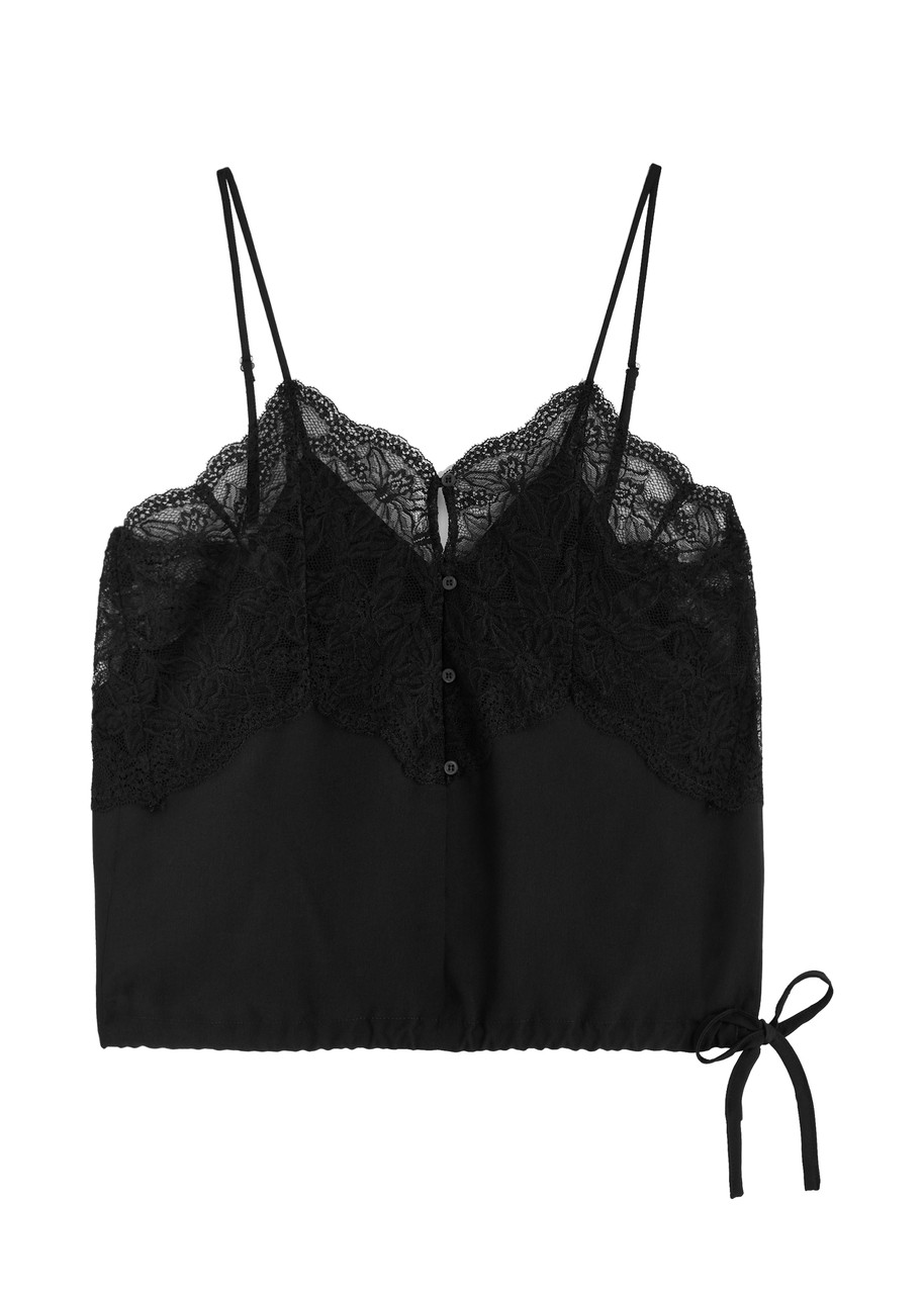 Dries Van Noten Callie Lace top - Black - 38 (UK10 / S)