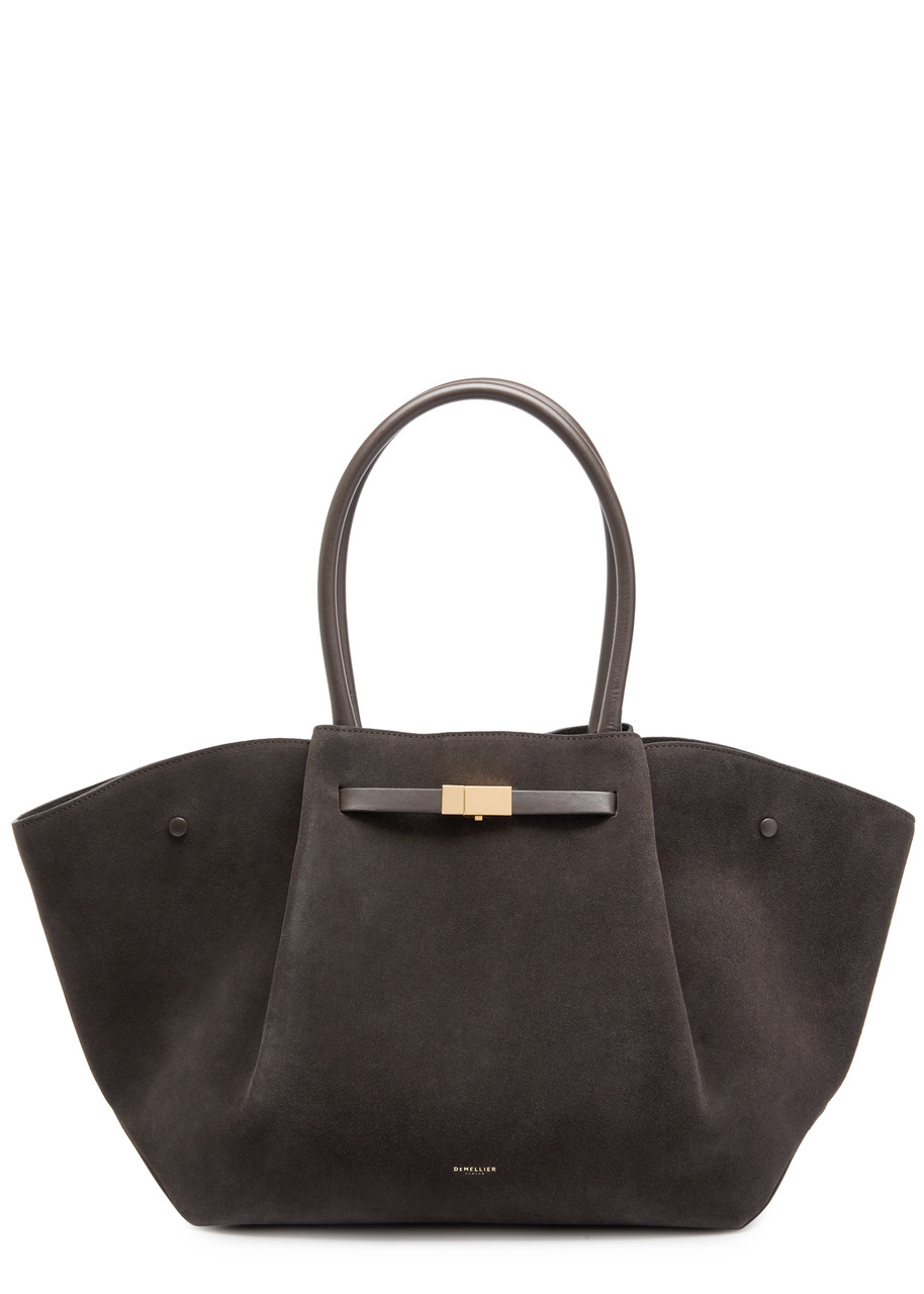 Demellier New York Suede Tote - Brown - One Size