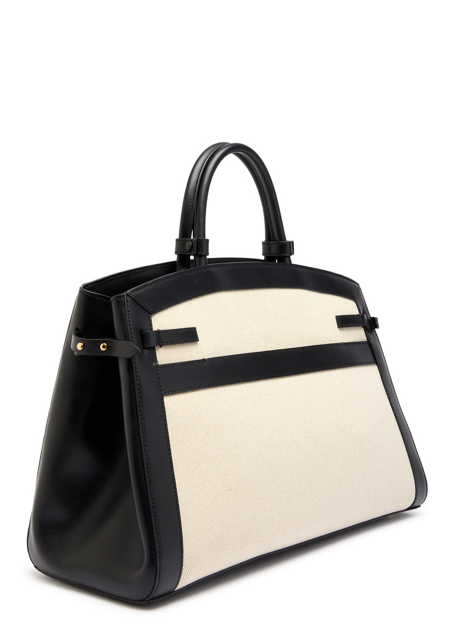 Demellier The Hudson Tote Bag In Cream