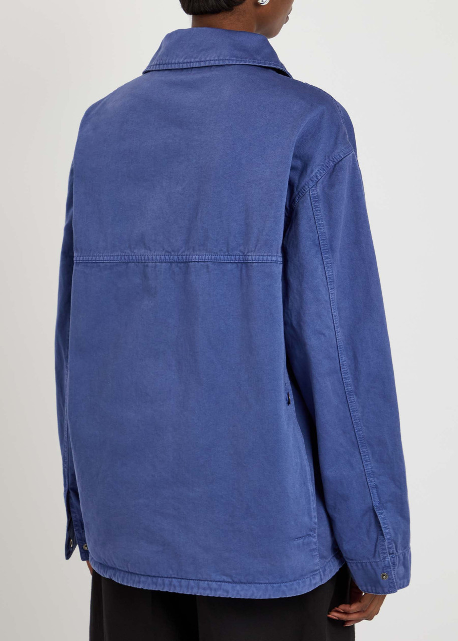  The Row Jolene Twill Jacket - Blue - M (uk12 / M) 