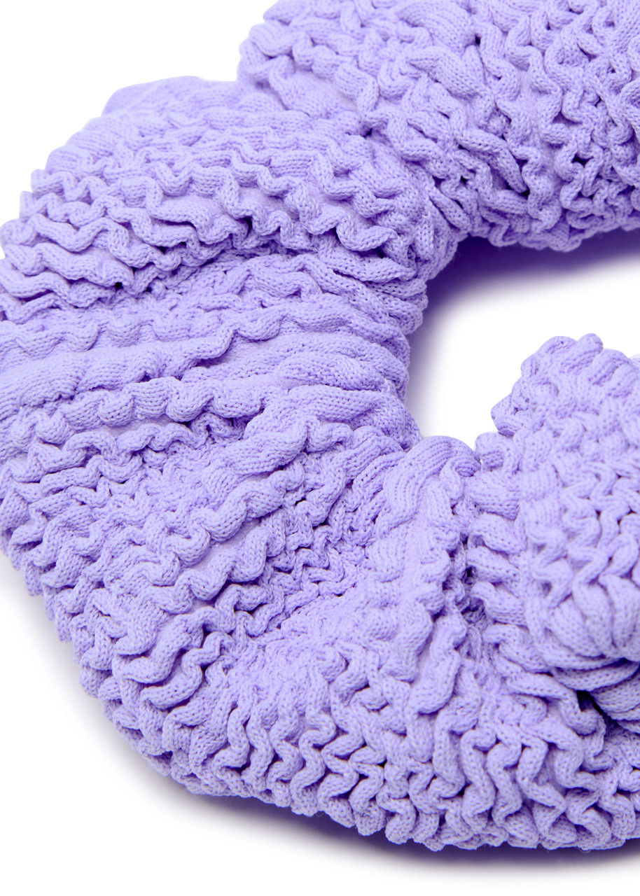  Hunza G Crinkle Scrunchie - Lilac - One Size 