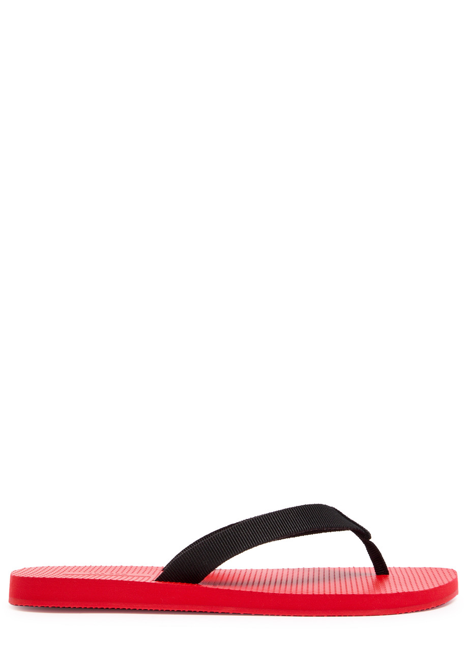 The Row Dune Classic Grosgrain Flip Flops - Red - 40 (IT40 / UK7)
