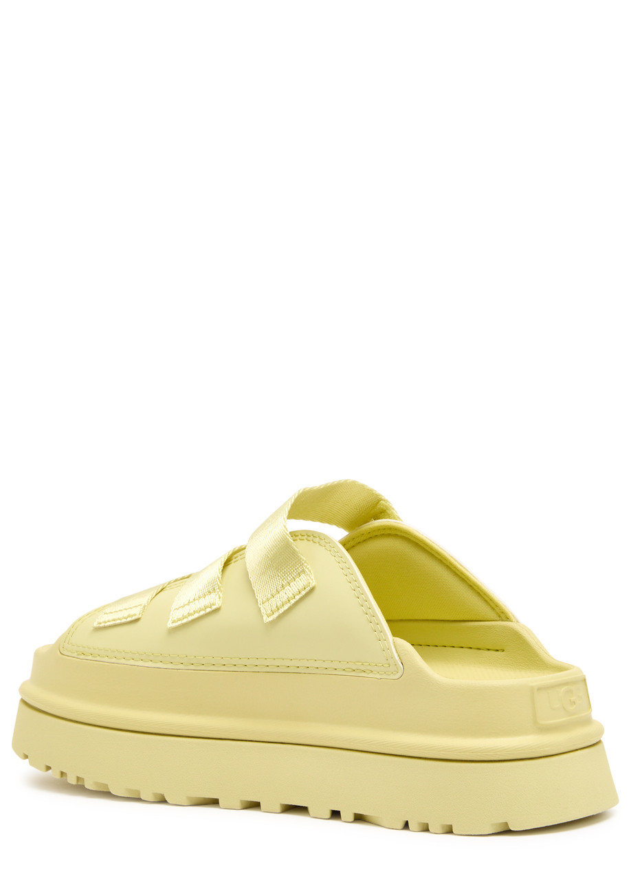 Ugg 44mm Golden Glow Tpu Sandals In Yellow