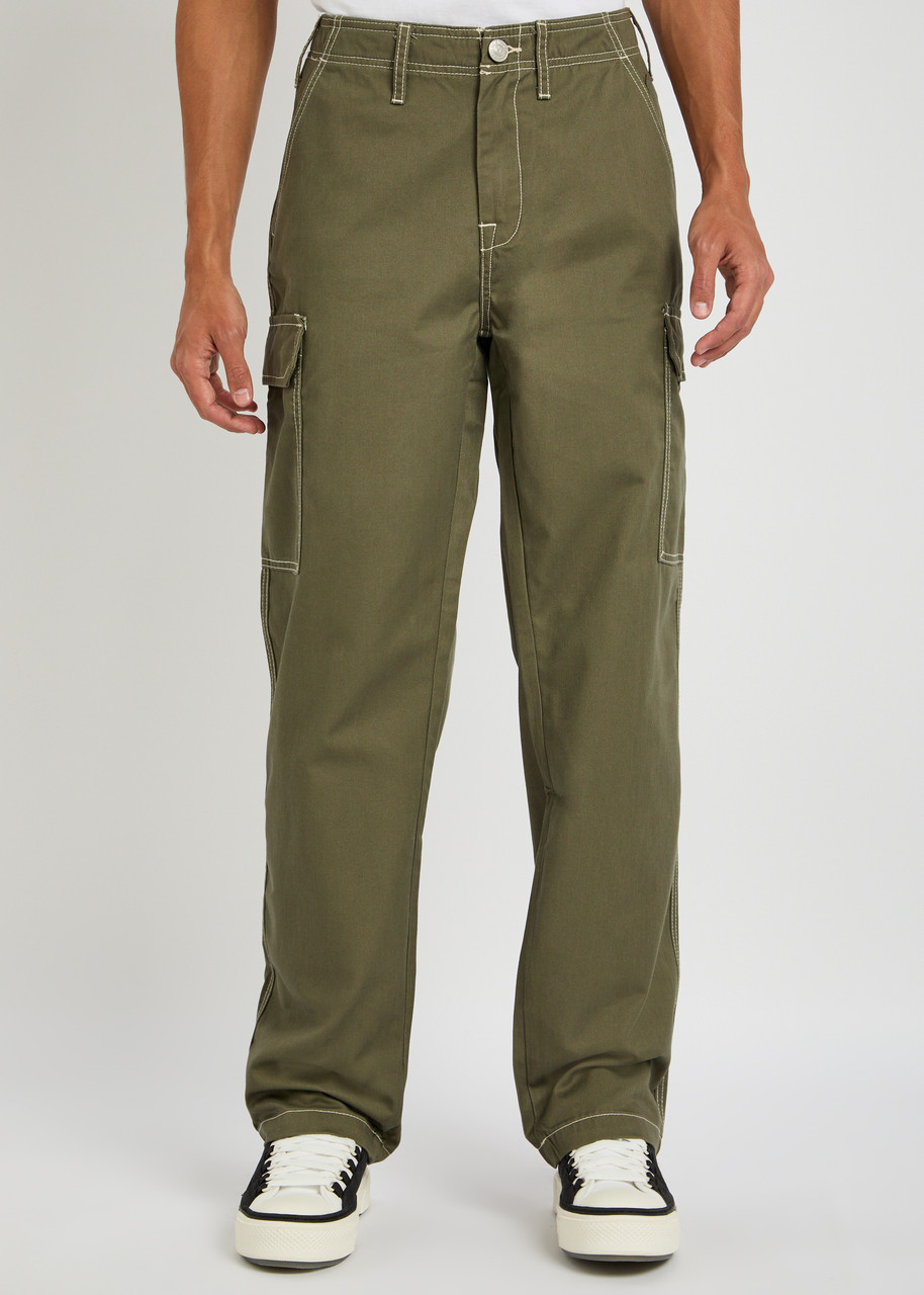 True Religion Straight-leg Twill Cargo Trousers