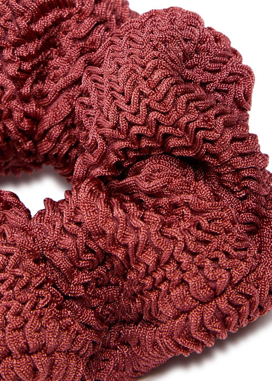  Hunza G Crinkle Scrunchie - Rose - One Size 