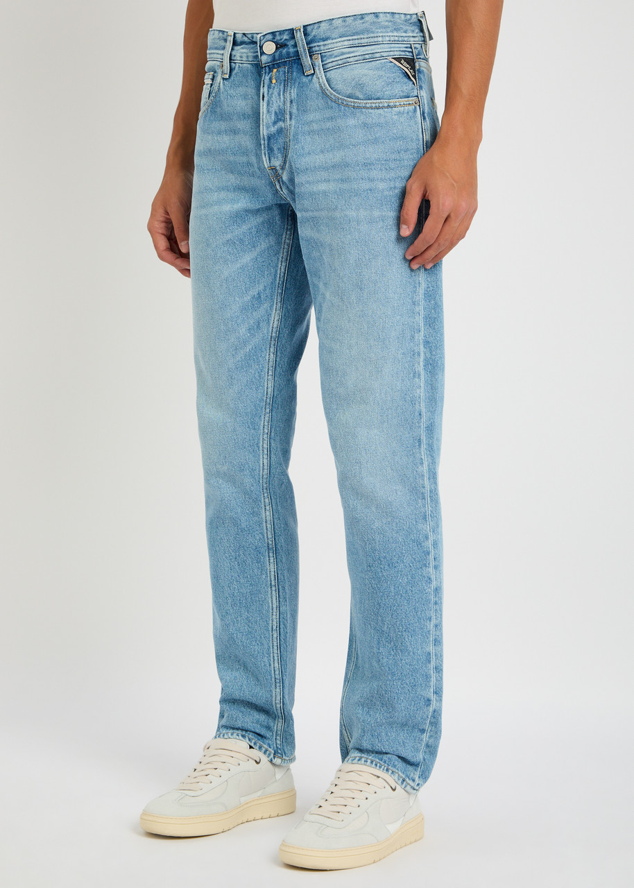 Replay Grover Straight-leg Jeans