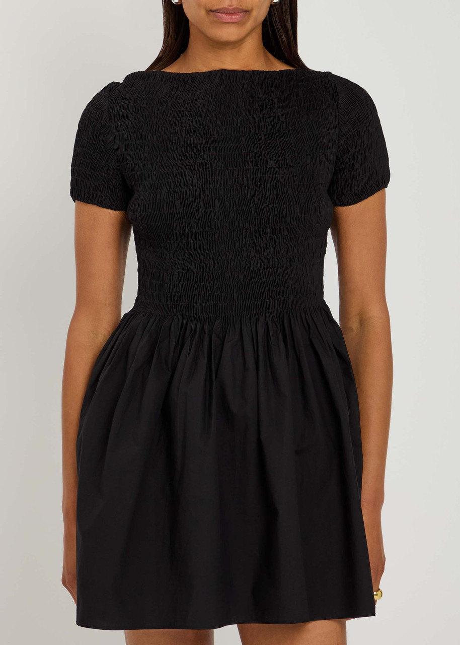 Faithfull The Brand Deboni Cotton-poplin Mini Dress
