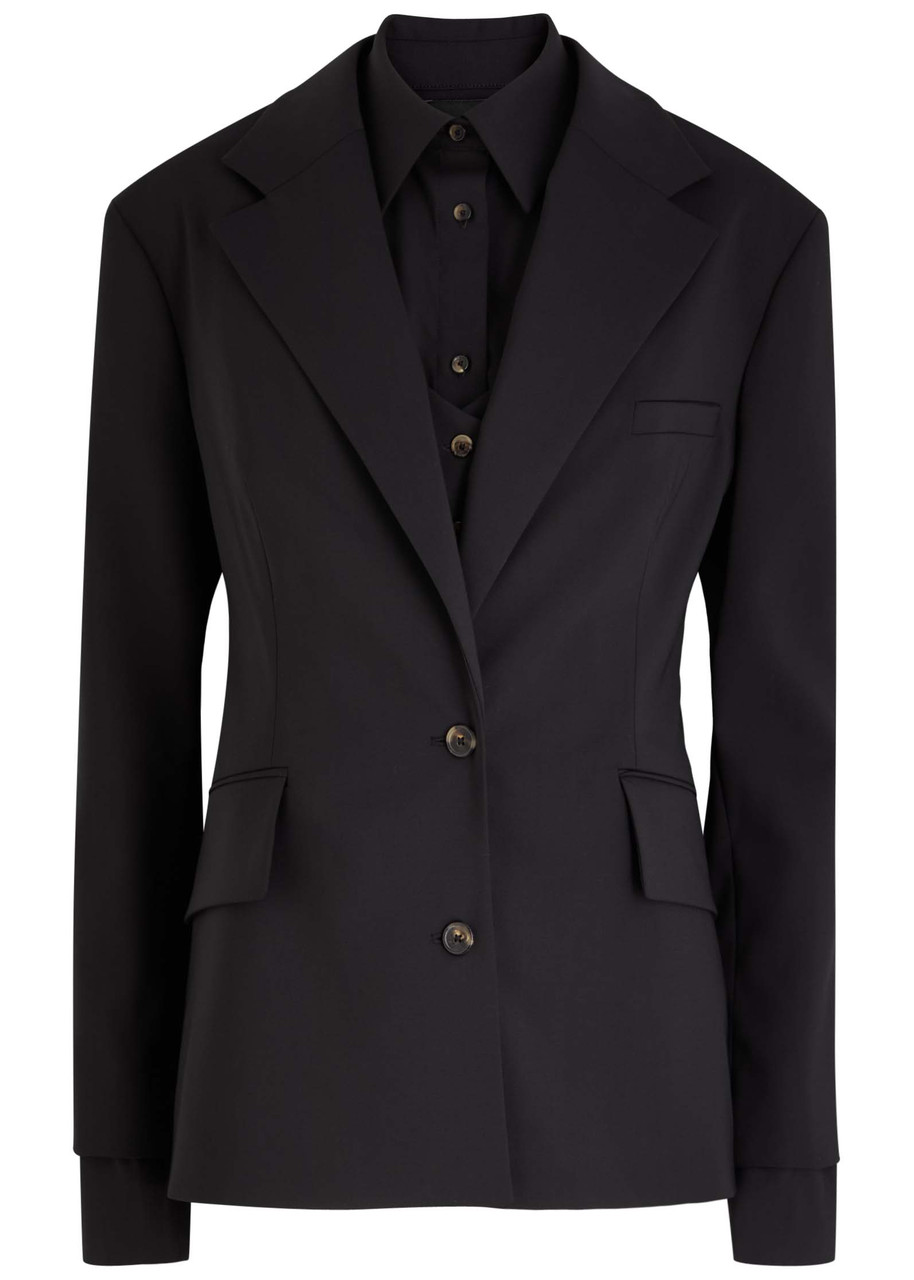 A.w.a.k.e. A.w.a.k.e Mode 3-in-1 Stretch-wool Jacket