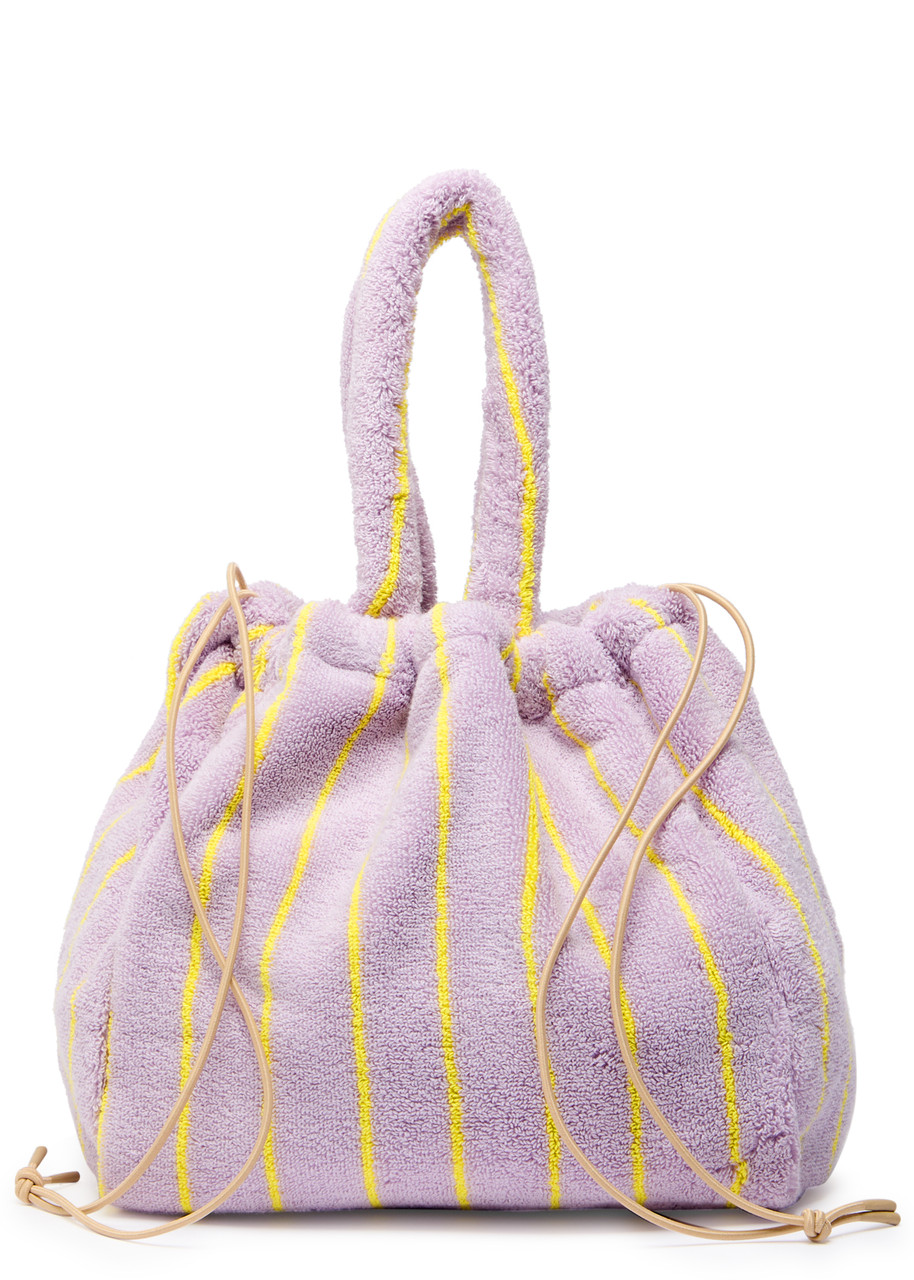 Bongusta Naram Small Striped Terry Bag