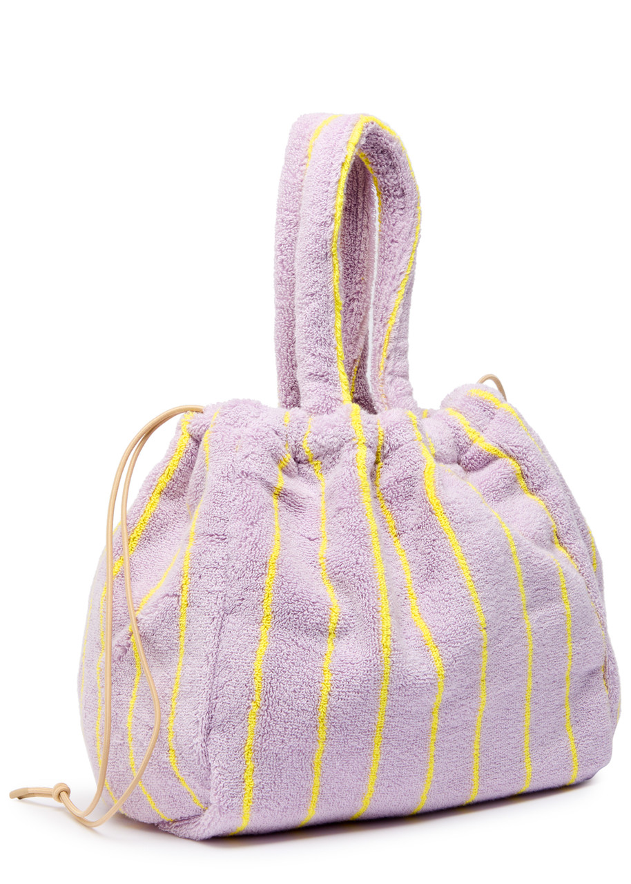 Bongusta Naram Small Striped Terry Bag