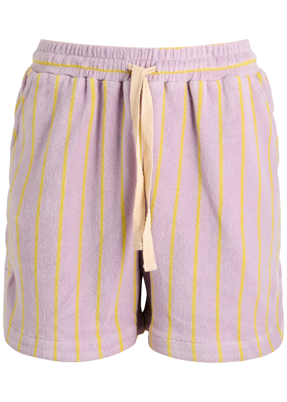 Bongusta Naram Striped Terry Shorts