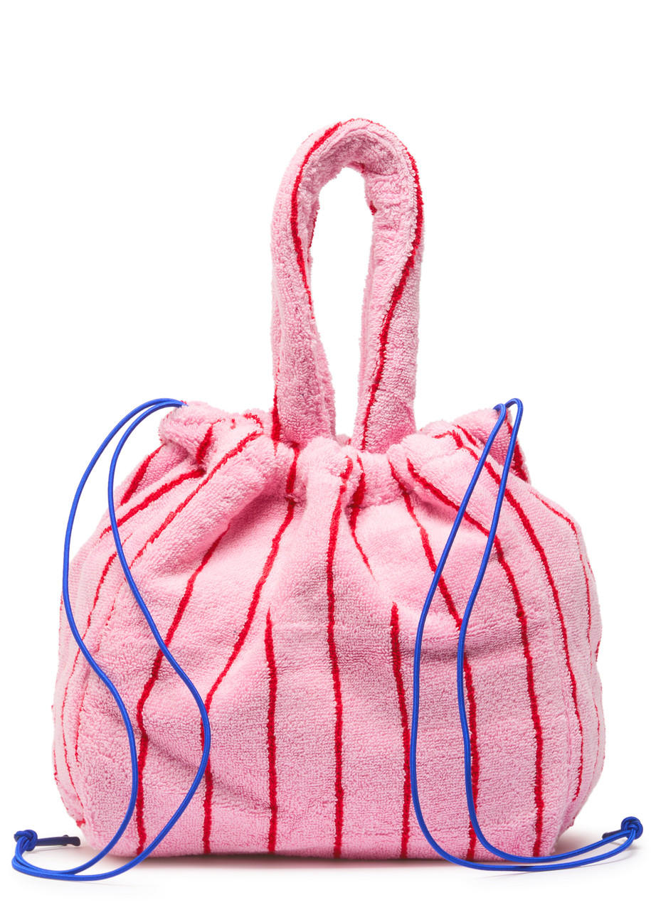 Bongusta Naram Small Striped Terry Bag