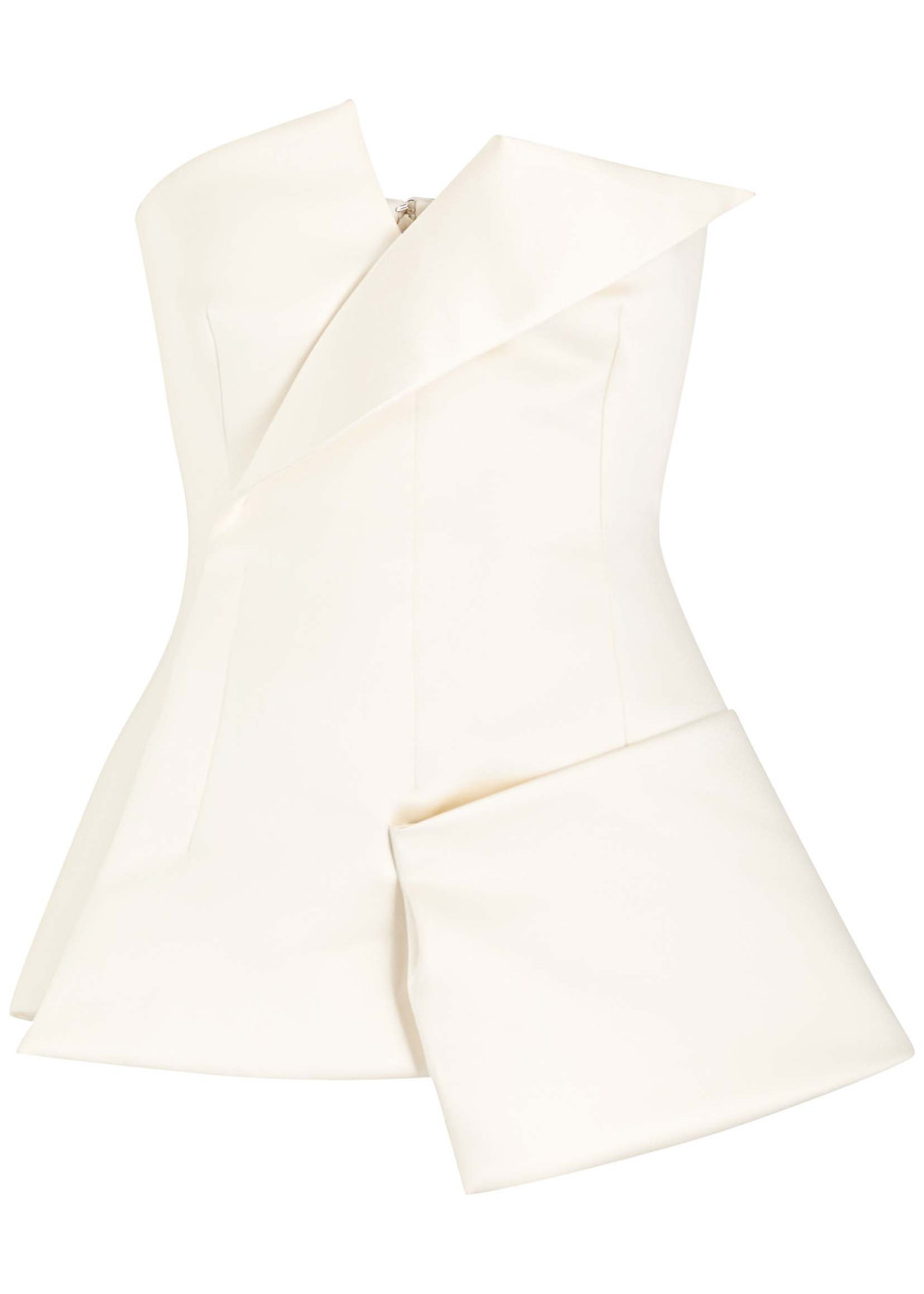 A.w.a.k.e. A.w.a.k.e Mode Corseted Satin Top