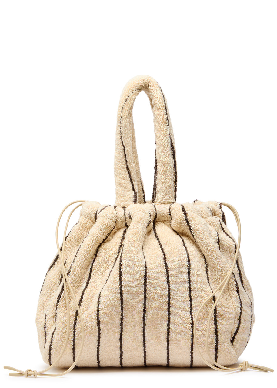 Bongusta Naram Small Striped Terry Bag