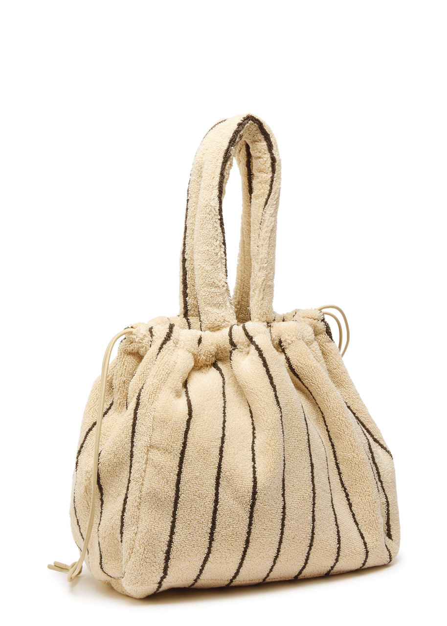 Bongusta Naram Small Striped Terry Bag