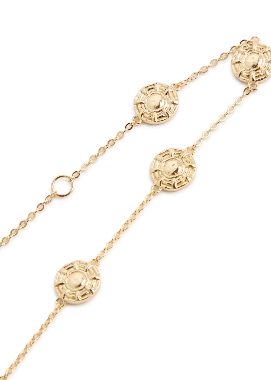 Daisy London Apollo Amulet 18kt Gold-plated Bracelet