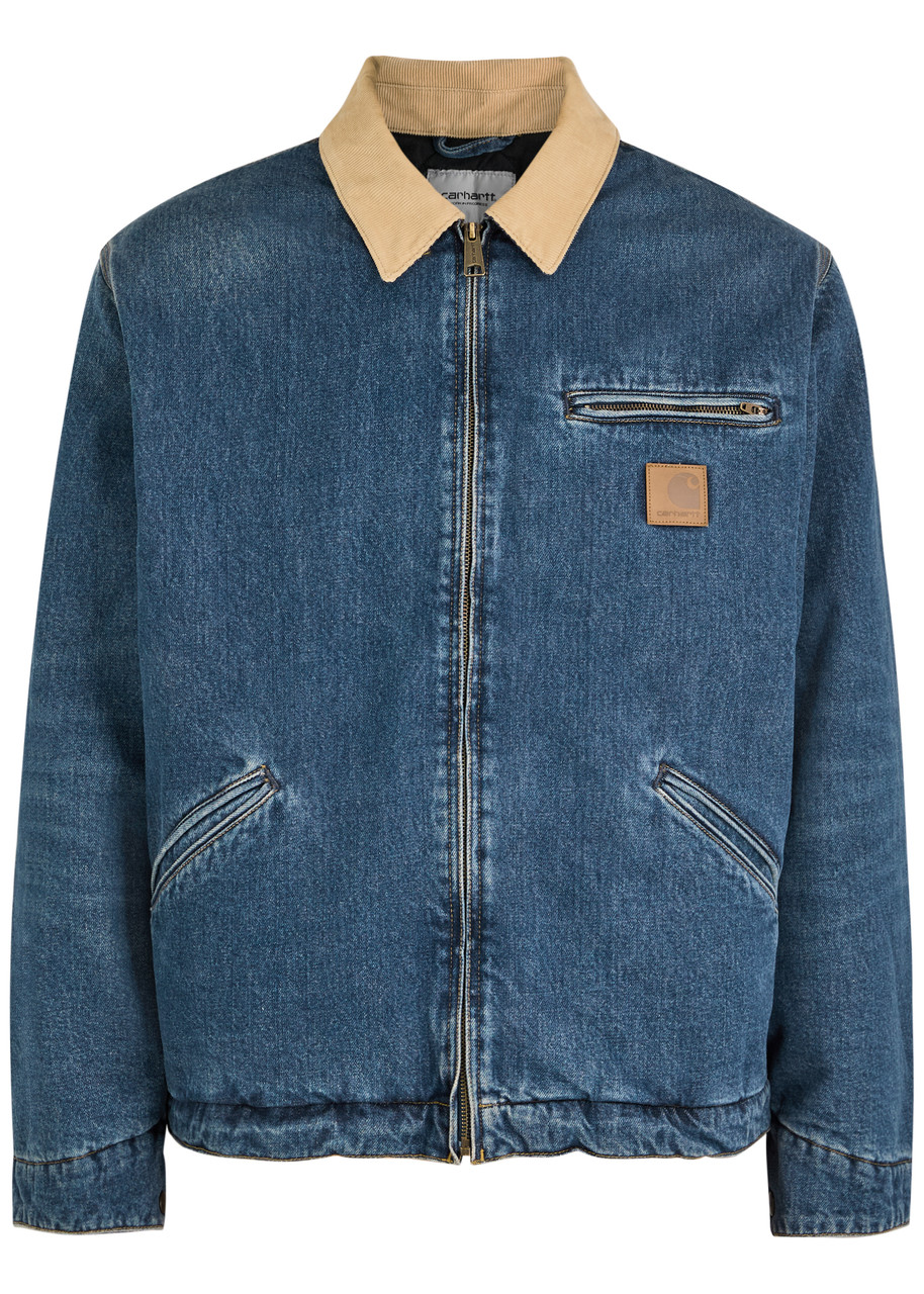 Carhartt Wip Clapton Denim Jacket - Mid Blu - S