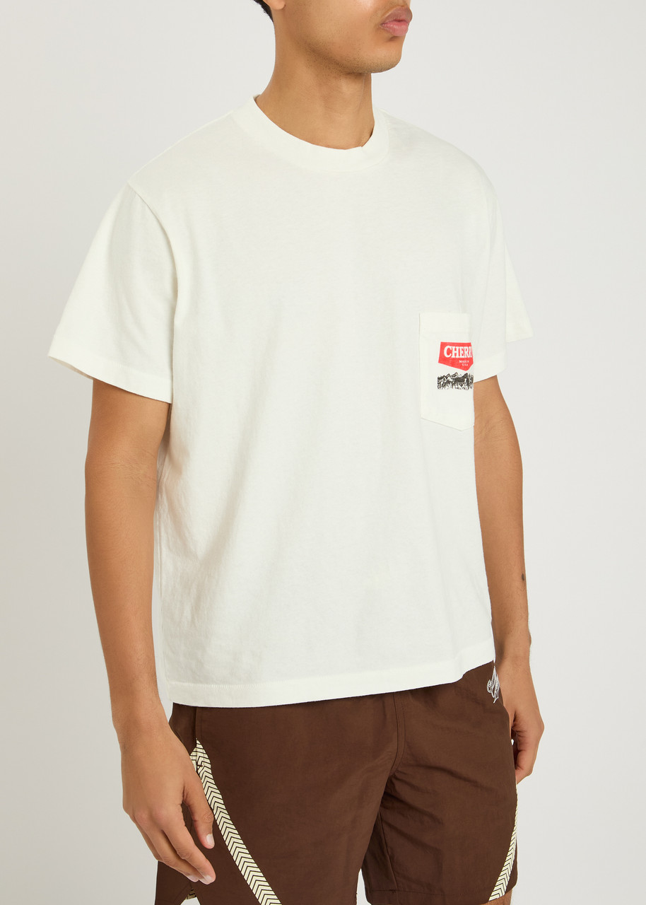 Cherry Los Angeles Western Printed Cotton T-shirt