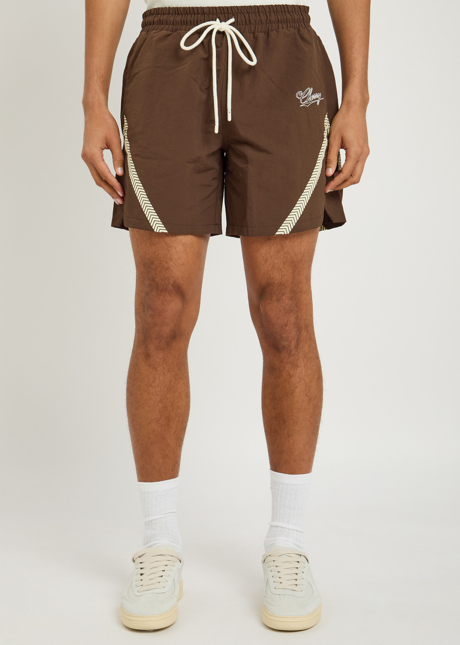 Cherry Los Angeles Printed Shell Shorts