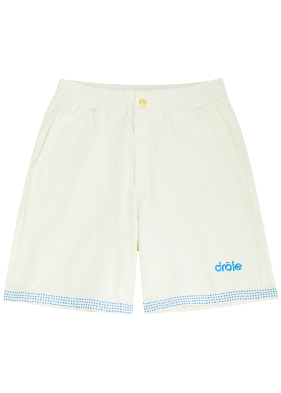 Drôle De Monsieur Textured Shorts Featuring Pockets