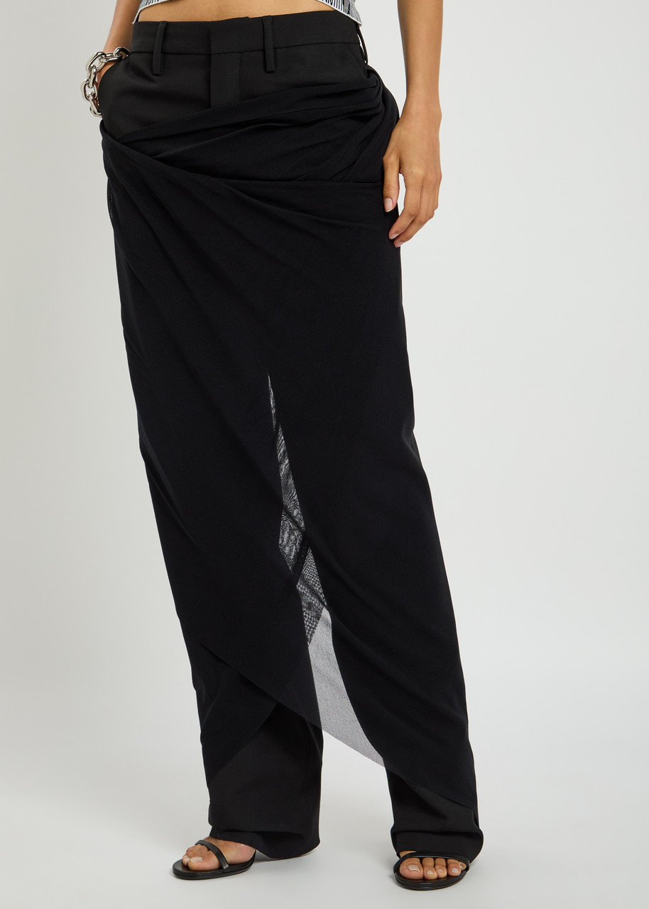 Jean Paul Gaultier Panelled Wool Trousers