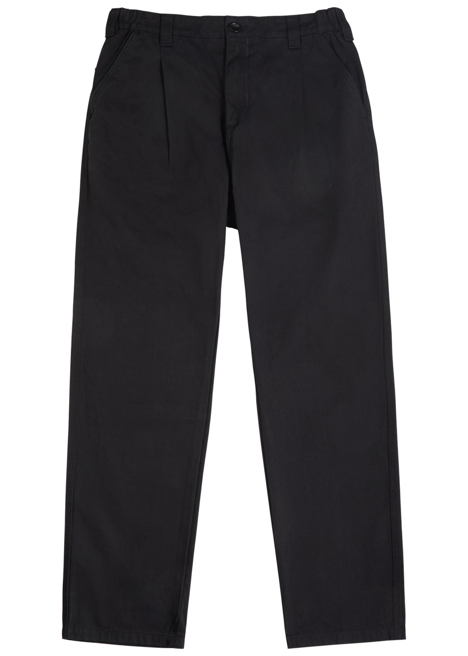 Service Works London Drill Waiter Canvas Trousers - Black - M