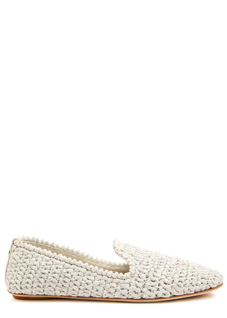 Moncler Weaver Woven Loafers - Natural - 39 (IT39 / UK6)