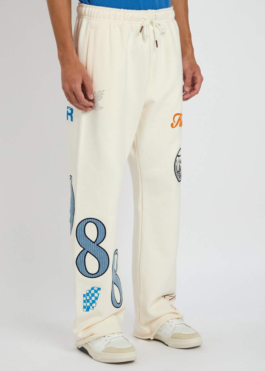 Honor The Gift 1988 Embroidered Cotton Sweatpants In Multi