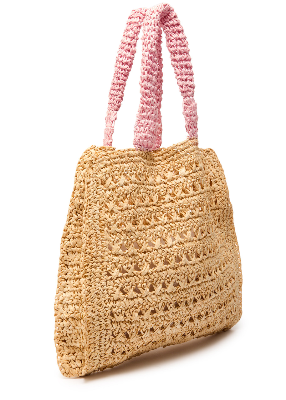 De Siena Dolce Vita Raffia Tote
