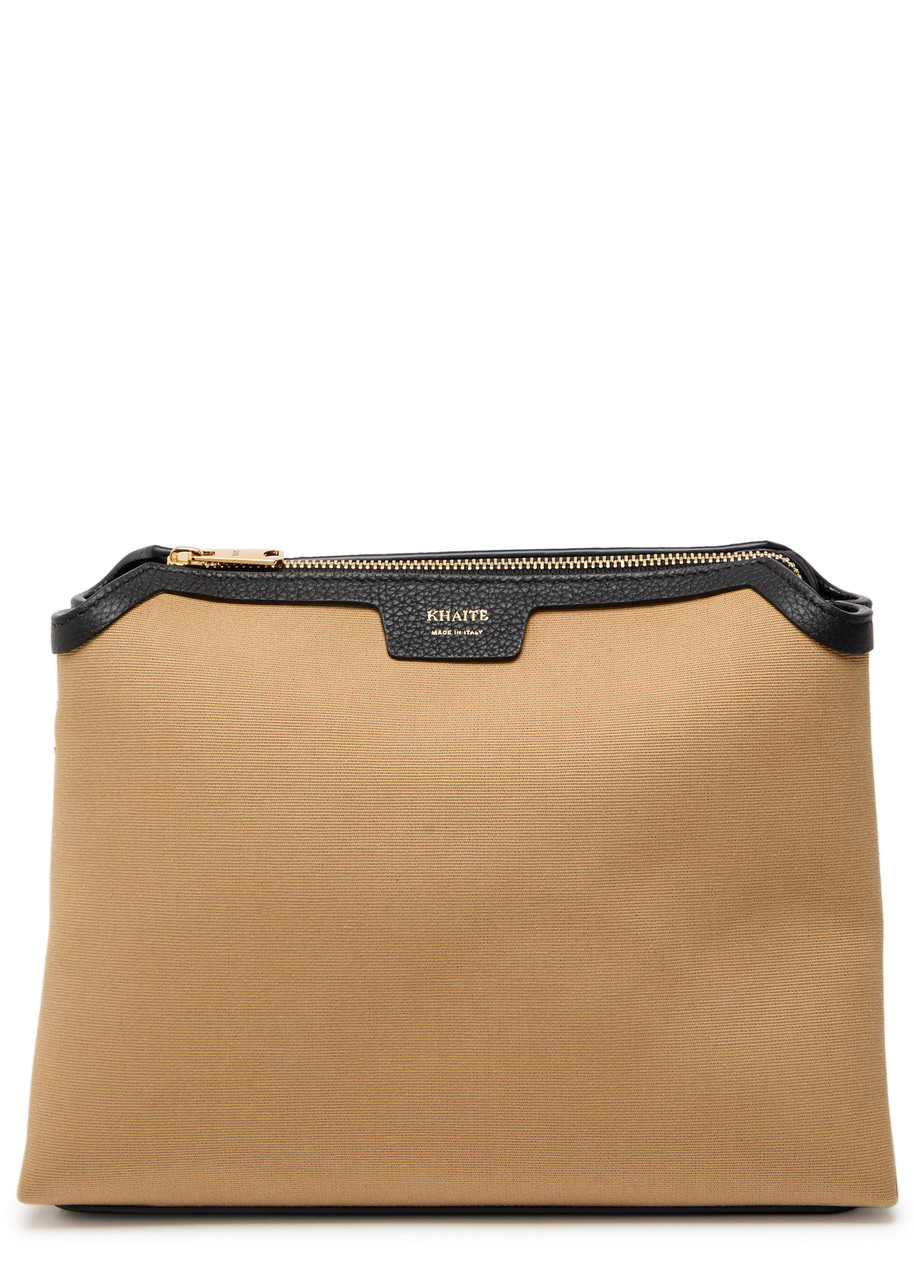 Khaite Lina Medium Canvas Cross-body Bag