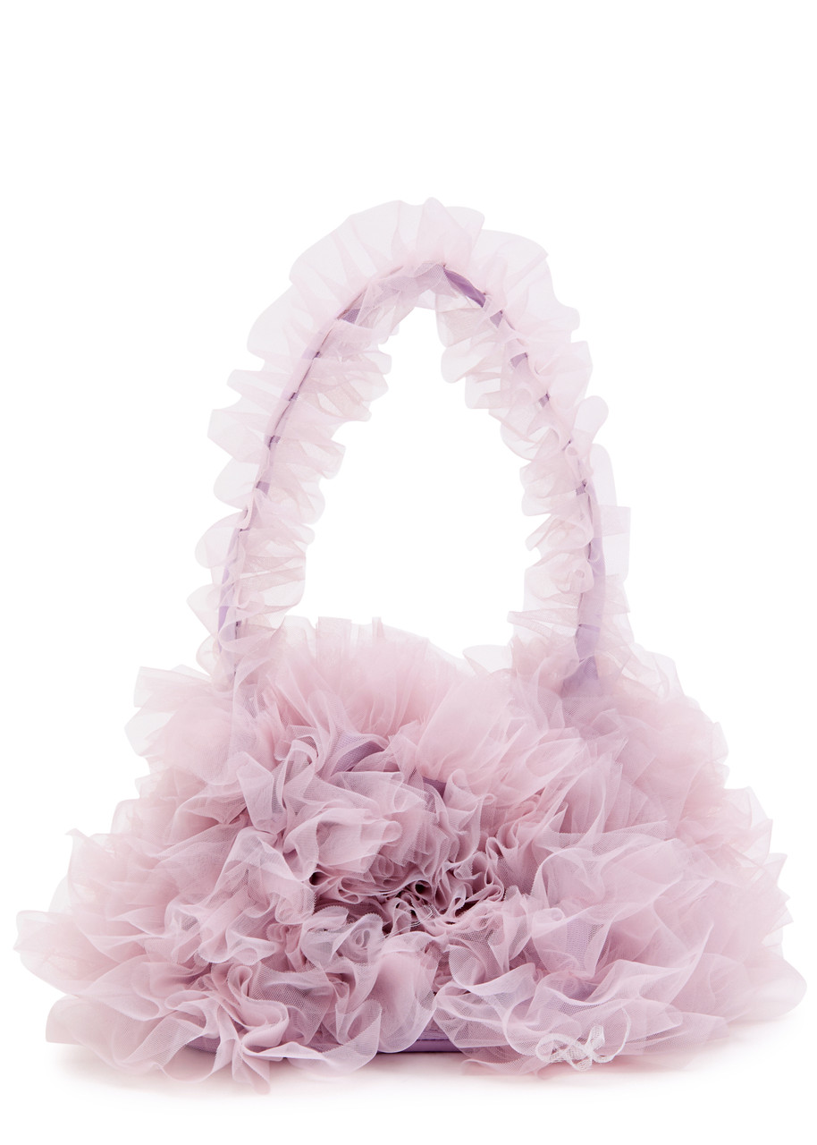 Sister Jane Isla Jacquard Cloqué top Handle bag - Lilac - One Size
