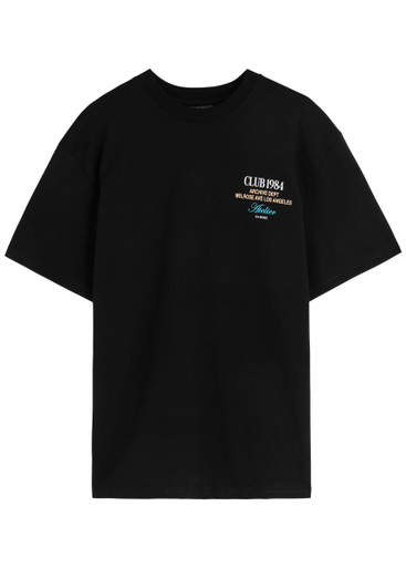 CLUB 1984 La Depth printed cotton T-shirt | Harvey Nichols