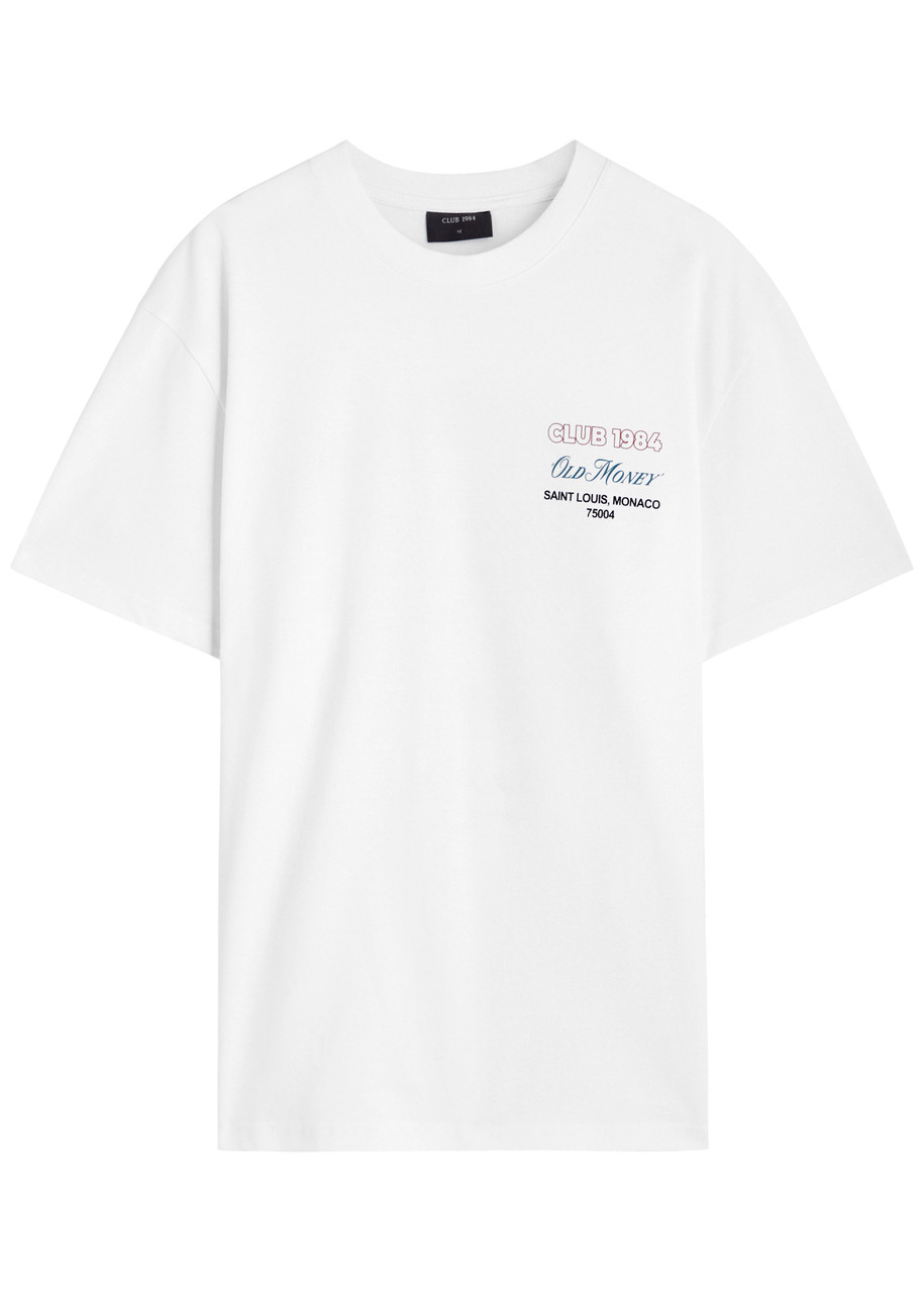 Club 1984 Old Money Printed Cotton T-shirt