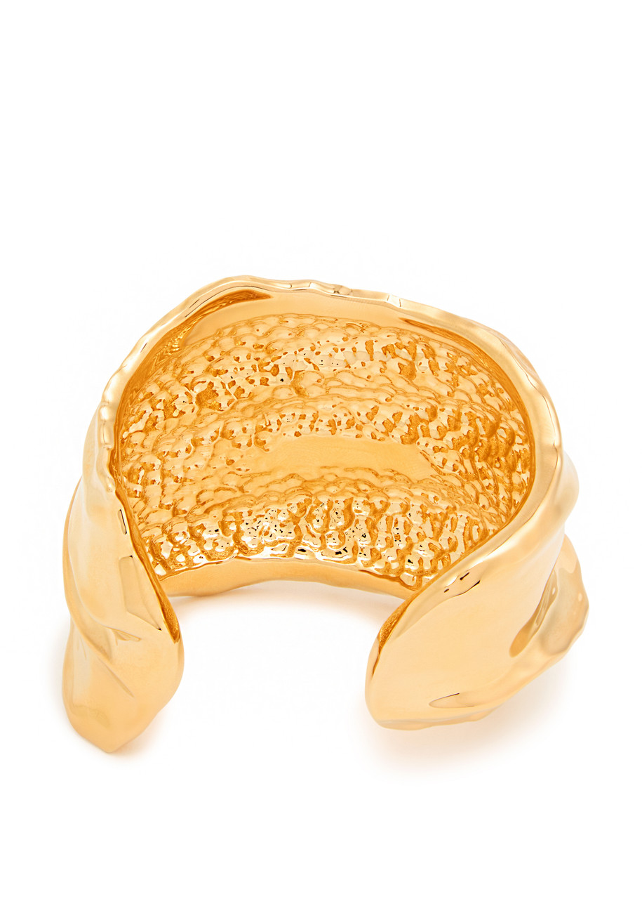  Zimmermann Glaze Sculpted 12kt Gold-plated Cuff - One Size 