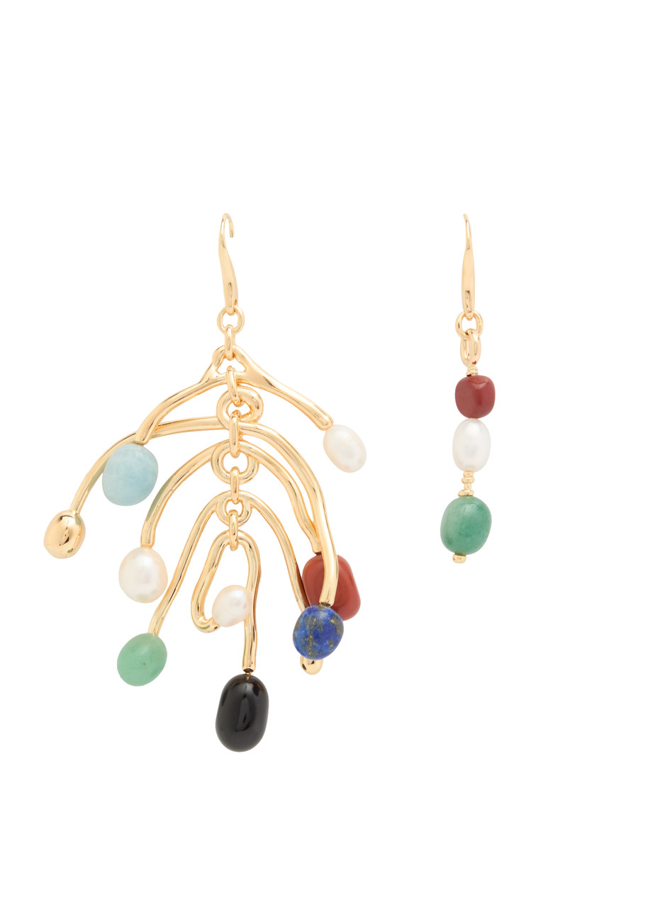 Zimmermann Mellow Chandelier 12kt Gold-plated Drop Earrings