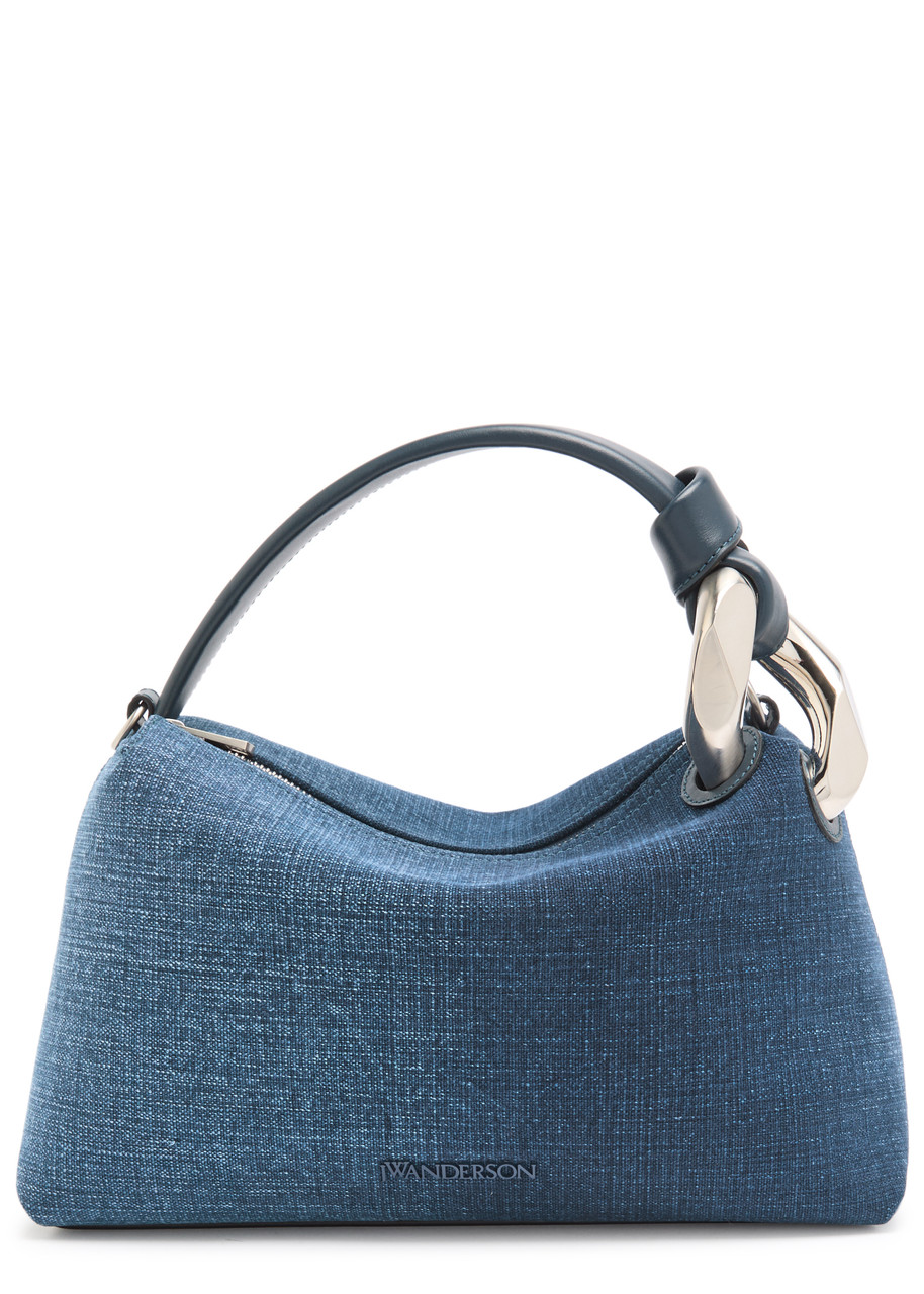 Jw Anderson Th Jwa Corner Denim Crossbody Bag