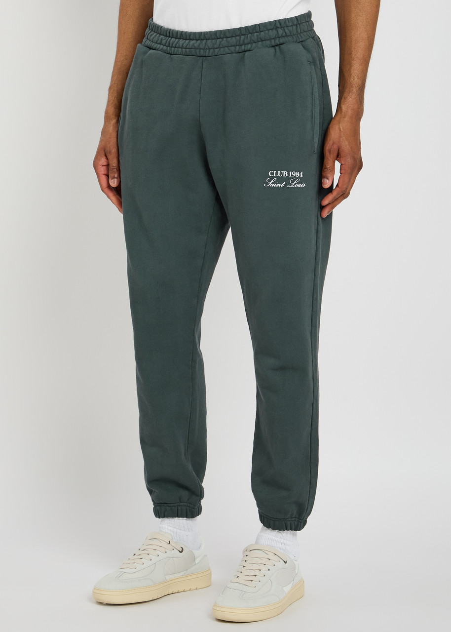 Club 1984 Essential Logo-embroidered Cotton Sweatpants