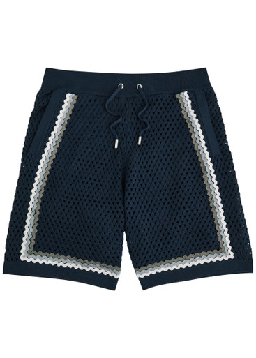 RAITH Marconi open-knit shorts | Harvey Nichols