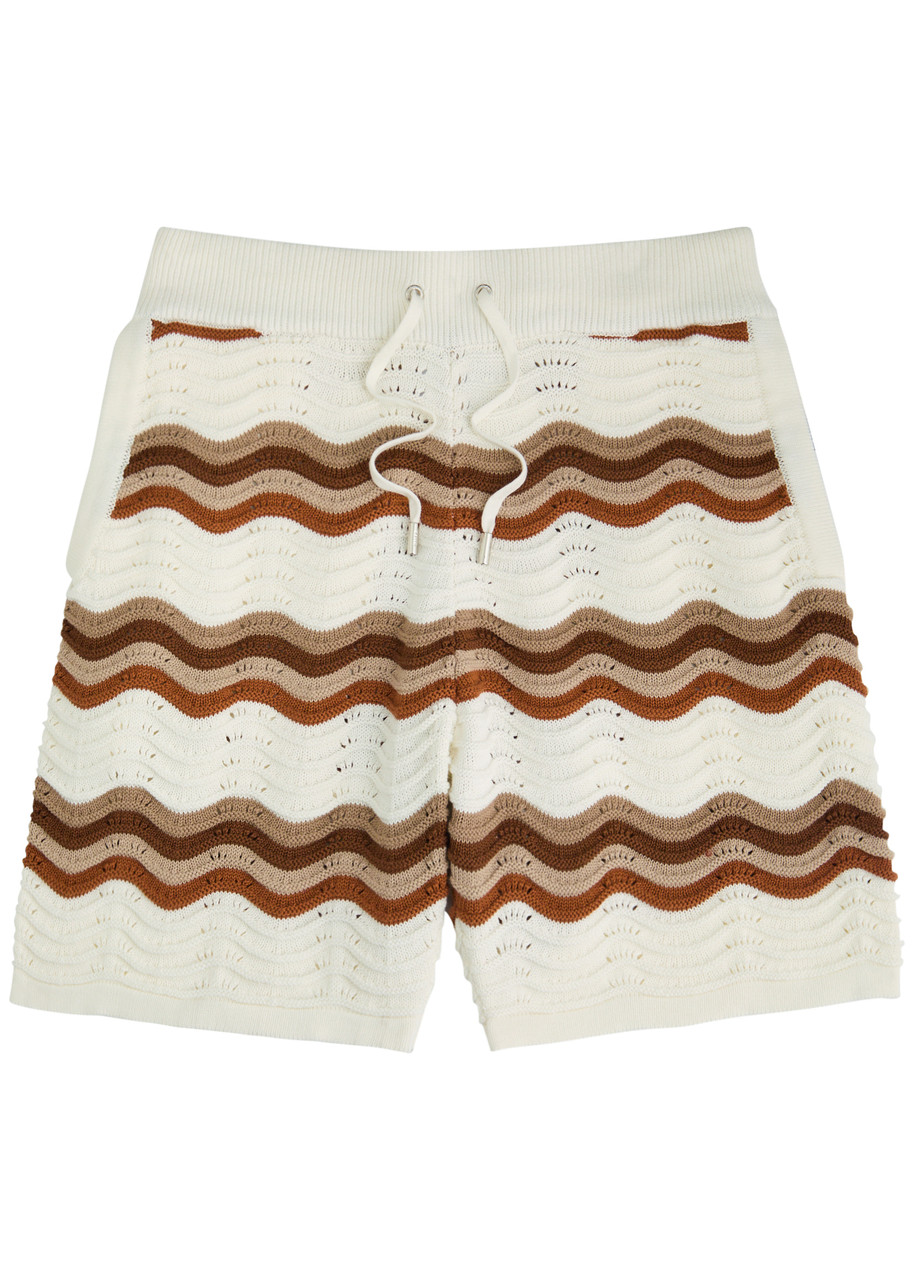 Raith Pimavera Wave Crotchet Knit Shorts