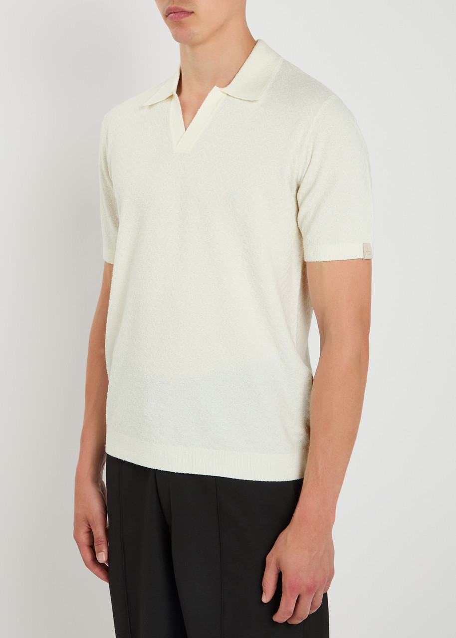 Rag & Bone Zuma Terry Polo Shirt
