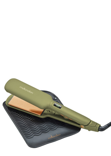 Mdlondon Phat Hair Straightener- Olive Green