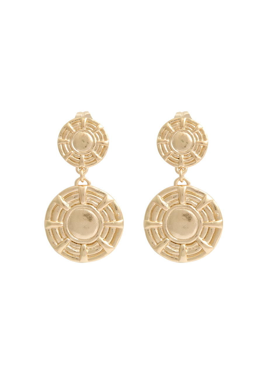 Daisy London Apollo 18kt Gold-plated Drop Earrings