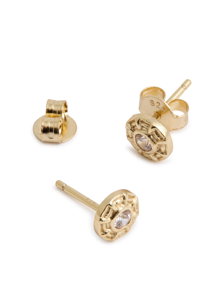 Daisy London Apollo 18kt Gold-plated Stud Earrings