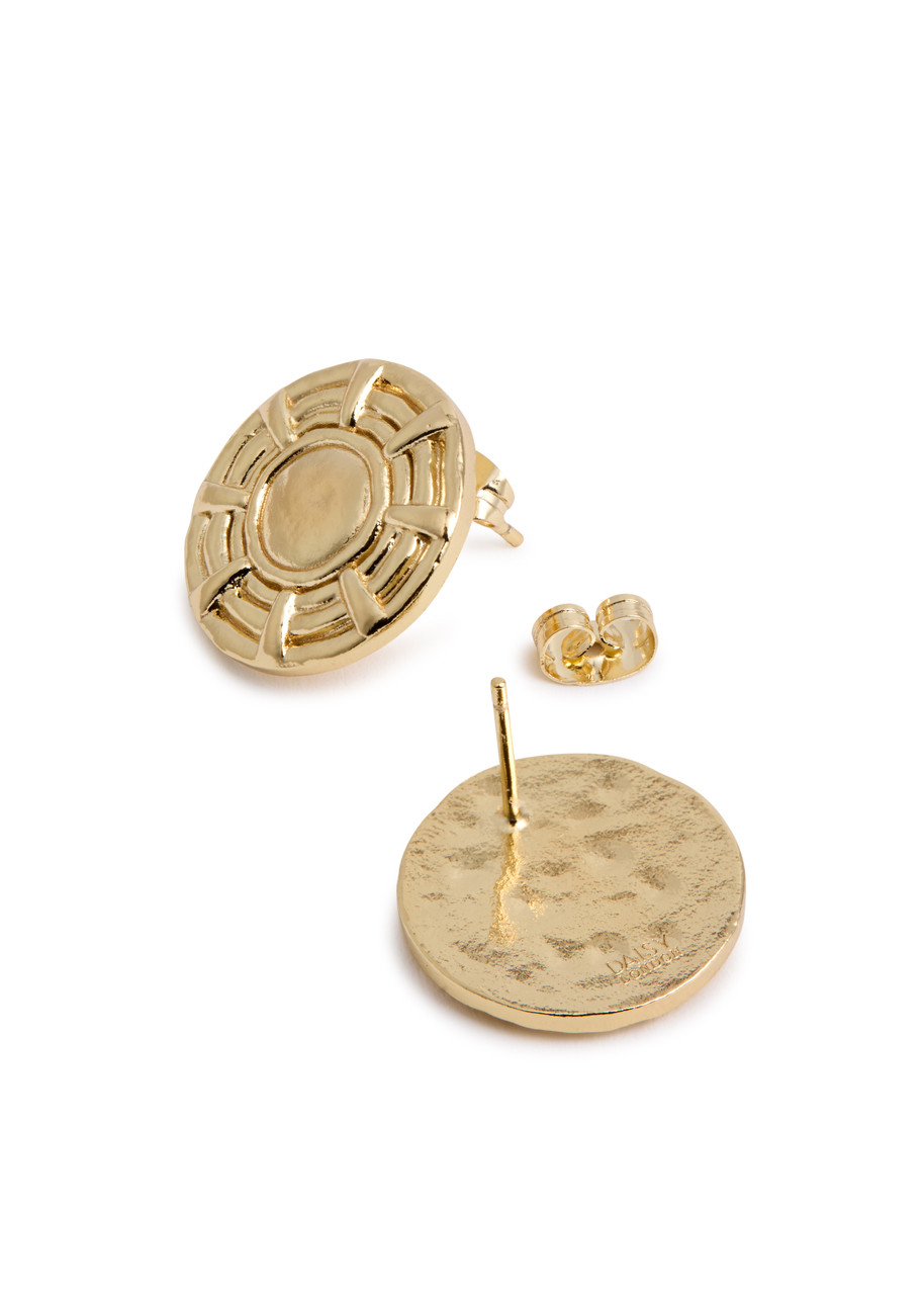 Daisy London Apollo 18kt Gold-plated Stud Earrings
