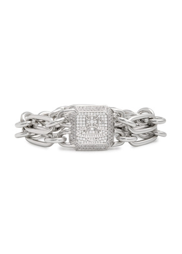 VIVIENNE WESTWOOD Shelley embellished chain bracelet | Harvey Nichols