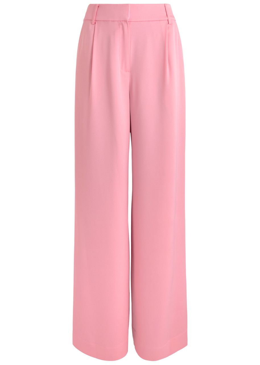 Simkhai Jonathan  Malcolm Wide-leg Satin Trousers